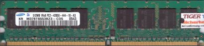 Samsung M378T6553BZ3-CD5 PC2-4200 CL4 512MB DDR2 533MHz Arbeitsspeicher RAM*r441