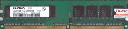 Elpida EBE10UE8ACWA-6E-E PC2-5300 1GB DDR2 667MHz Arbeitsspeicher RAM* r461