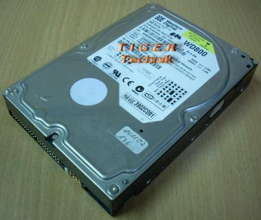 Western Digital Caviar WD800BB-00CAA1 Festplatte HDD IDE 80GB 3,5 f428