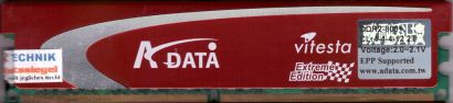 ADATA Vitesta Extreme ADQVD1A16 M20AD9G3I4170INE58 PC2-6400 1GB DDR2 800MHz*r491