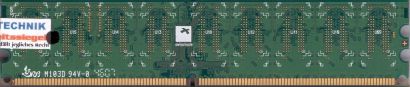 Swissbit SEU06464D4B71EP-30R PC2-5300 512MB DDR2 667MHz Arbeitsspeicher RAM*r529