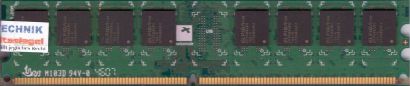 Swissbit SEU12864D4B72EP-30R PC2-5300 1GB DDR2 667MHz Arbeitsspeicher RAM* r548
