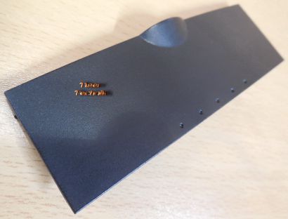 Chieftec USB Audio Firewire Klappe Abdeckung Gehäuseblende schwarz black* pz444