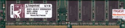 Kingston KVR333X64C25 512 PC-2700 512MB DDR1 333MHz 99U5216-065 A01LF RAM* r573
