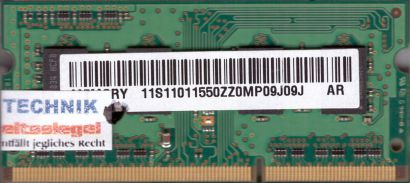 Samsung M471B2873FHS-CF8 PC3-8500 1GB DDR3 1066MHz SODIMM Arbeitsspeicher* lr08