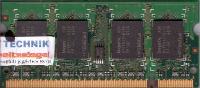 Hynix HYMP564S64BP6-C4 AB PC2-4200 512MB DDR2 533MHz SODIMM Arbeitsspeicher*lr14