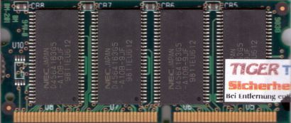 NEC UTN0043327B32 PC100 64MB SDRAM 100MHz SODIMM SD RAM Arbeitsspeicher* lr15