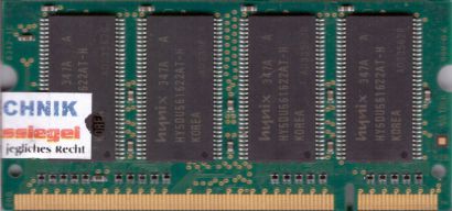 Hynix HYMD232M646A6-H AA-A PC-2100 256MB DDR1 266MHz SODIMM Arbeitsspeicher*lr18