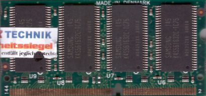 Toshiba PA3086U-1M25 PC133 256MB SDRAM 133MHz SODIMM SD Arbeitsspeicher* lr25