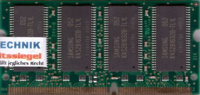 Samsung M464S1724BT1-L1L PC100 128MB SDRAM 100MHz SODIMM Arbeitsspeicher* lr44