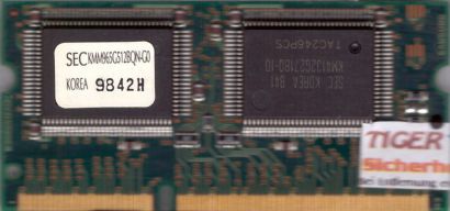 Samsung SEC KMM965G512BQN-G0 VRAM 4MB Video RAM 144 pin für Apple iMac 233* lr89