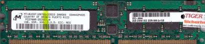 Micron MT18VDDF12872G-335D3 PC-2700R 1GB DDR1 333MHz Server ECC Reg RAM* r598
