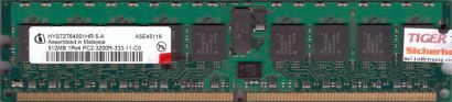 Infineon HYS72T64001HR-5-A PC2-3200R 512MB DDR2 400MHz Server ECC Reg RAM* r600