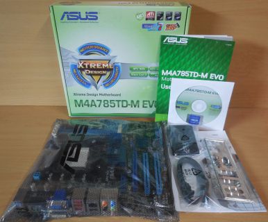 Asus M4A785TD-M EVO Rev1.02G Mainboard NEU OVP Sockel AM3 PCIe DDR3 HDMI* m857