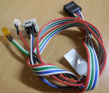 MAXDATA VIMS12IC00 PCMD 40015 26H001310-001 Power Reset Schalter HDD LED*pz470