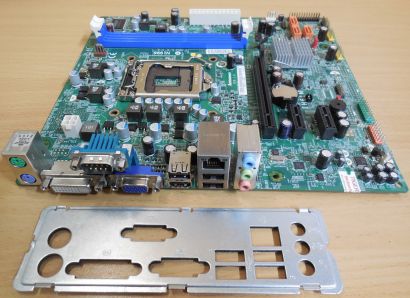 Lenovo M71e 03T6014 IH61M Ver1.0 MS-7687 Mainboard +Blende Sockel 1155 DDR3*m865