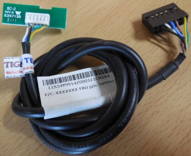 IBM Lenovo ThinkCentre Power Schalter PN 54Y9913 LX9027 PC Computer* pz483 IBM Lenovo ThinkCentre Power Schalter PN 54Y9913 LX9027 PC Computer* pz483