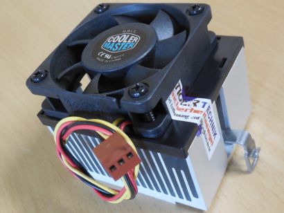 Cooler Master Sockel Intel 370 AMD A 462 CPU Kühler 50mm 3-pol Lüfter FAN* ck316