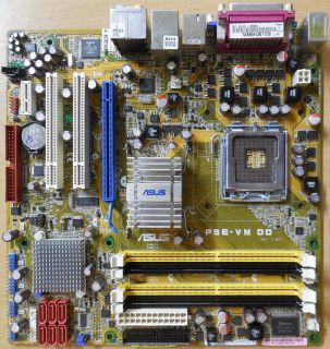 Asus P5E-VM DO Rev 1.02G Mainboard Sockel 775 Intel Q35 DDR2 PCIe VGA SATA2*m867