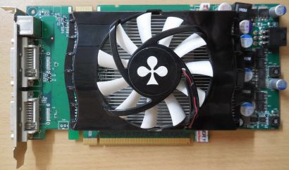 Club 3D GeForce 9600 GT CGNX-G962DDF 512MB GDDR3 2x DVI S-Video PCIe 2.0* g373