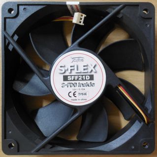 SCYTHE S Flex SFF21D CPU-Gehäuse Lüfter 120mm PC Computer* GL108