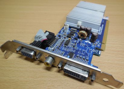 Gigabyte GV-NX84S256HE Geforce 8400GS 256MB DDR2 VGA S-Video DVI PCI-E 2.0* g376