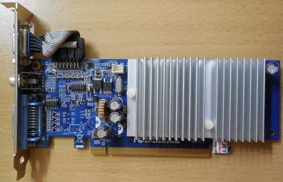 Gigabyte GV-NX84S256HE Geforce 8400GS 256MB DDR2 VGA S-Video DVI PCI-E 2.0* g376