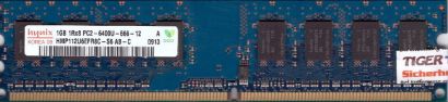 Hynix HMP112U6EFR8C-S6 AB-C PC2-6400U 1GB DDR2 800MHz Arbeitsspeicher RAM* r643