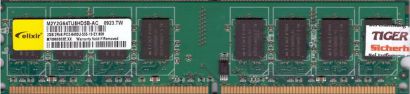 Elixir M2Y2G64TU8HD5B-AC PC2-6400U 2GB DDR2 800MHz Arbeitsspeicher RAM* r644