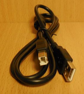 USB 2.0 Kabel schwarz 1m Typ A Stecker Typ B Stecker Drucker Scanner etc* pz713