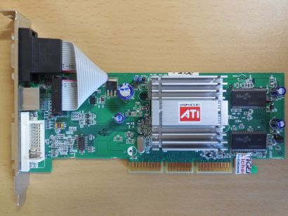 Sapphire 1024-RC26-0F-AC ATI Radeon 9250 RV280 128MB VGA TVO DVI RETRO AGP* g381 DDR