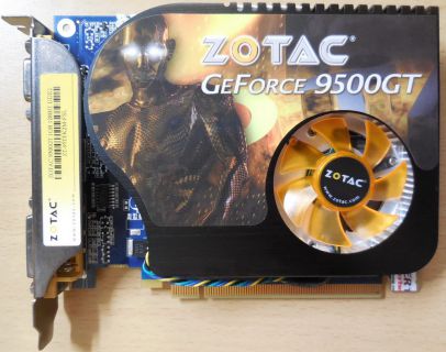 ZOTAC ZT-95TEK2M-FSL GeForce 9500GT DDR2 1GB 128 Bit PCI-E2.0 VGA HDMI DVI* g382