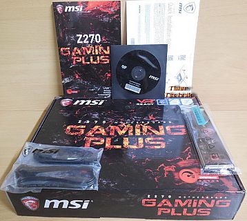 MSI Z270 Gaming Plus Mainboard NEU OVP Intel Sockel 1151 MS-7A75 Ver 1.0* m889