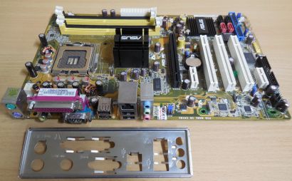 ASUS AiLife Series P5LD2 SE Rev 2.04G Mainboard +Blende Intel Sockel 775* m890