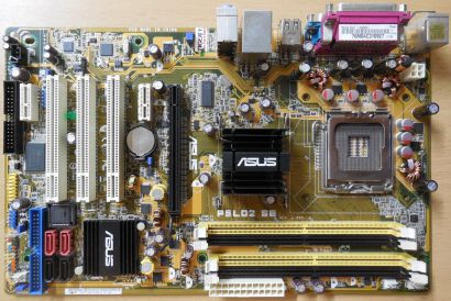 ASUS AiLife Series P5LD2 SE Rev 2.04G Mainboard +Blende Intel Sockel 775* m890