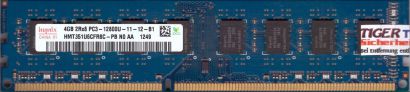 Hynix HMT351U6CFR8C-PB N0 AA PC3-12800 4GB DDR3 1600MHz Arbeitsspeicher RAM*r670