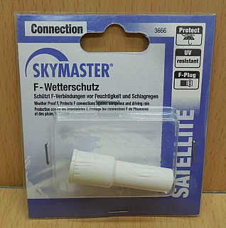 Skymaster Wetterschutztülle Gummitülle für F-Stecker vermeidet Korrosion* so797