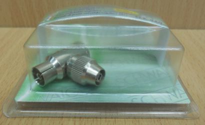 Schwaiger FLA 342 031 Metall Winkel Kupplung IEC Winkelkupplung Quality+* so804