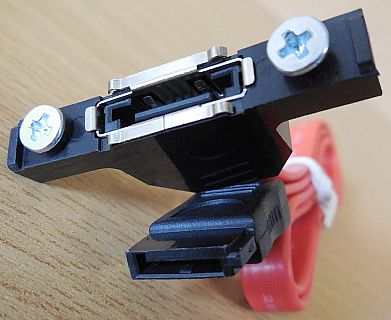 SATA zu e-SATA Kabel rot 50cm SATA to eSATA Adapterkabel* pz724