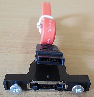 SATA zu e-SATA Kabel rot 50cm SATA to eSATA Adapterkabel* pz724