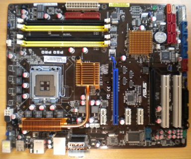 Asus P5Q Pro Ver1.0 So775 FSB1600 DDR2 8x SATA3 2x PCI-E 2.0 x16+ Blende* m413