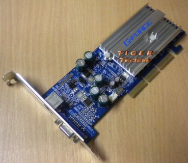 Albatron GeForce MX4000L 128MB 64-Bit DDR AGP 4X/8X VGA TV Out Grafikkarte* g45