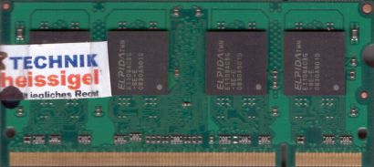 Unifosa GU331G0ALEPR612L6CB 0804227 PC2-6400 1GB DDR2 800MHz SODIMM RAM* lr95