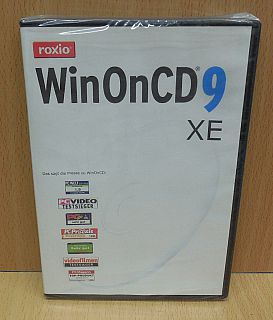 Roxio WinOnCD 9 XE Brennprogramm CD DVD Brennen Musik Disc Label erstellen* sw01