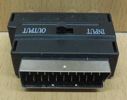 Scart Audio Video AV Adapter 3x Cinch Buchse S VHS Scart Stecker In Out* so824 Scart Audio Video AV Adapter 3x Cinch Buchse S VHS Scart Stecker In Out* so824