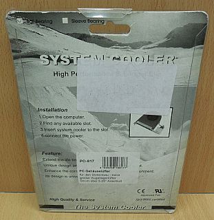 Spire System Cooler PCI Slot Entlüftungs Ventilator PC Kühler Fan Gebläse* gl110