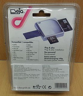 Deja Multi Slot 18 in 1 USB 2.0 Kartenleser Laptop Notebook Computer PC* kl46