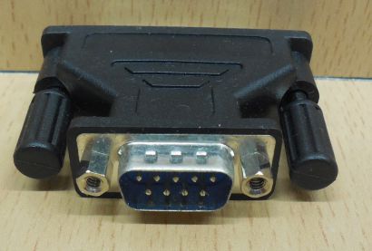 Seriell Adapter SUB D 25 pol weiblich Buchse 9 pol männlich Stecker serial*pz763