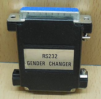 RS232 Gender Changer seriell SUB D 25 pol weiblich auf 25 pol weiblich* pz770