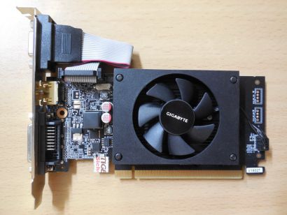 GIGABYTE GV-N710D3-2GL Geforce GT 710 2GB 64Bit DDR3 PCI-E 2.0 VGA HDMI DVI*g390